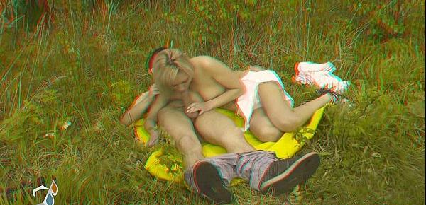  Couple in a meadow Alisa